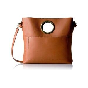 Amazon Brown Crossbody Bag with Modern Design